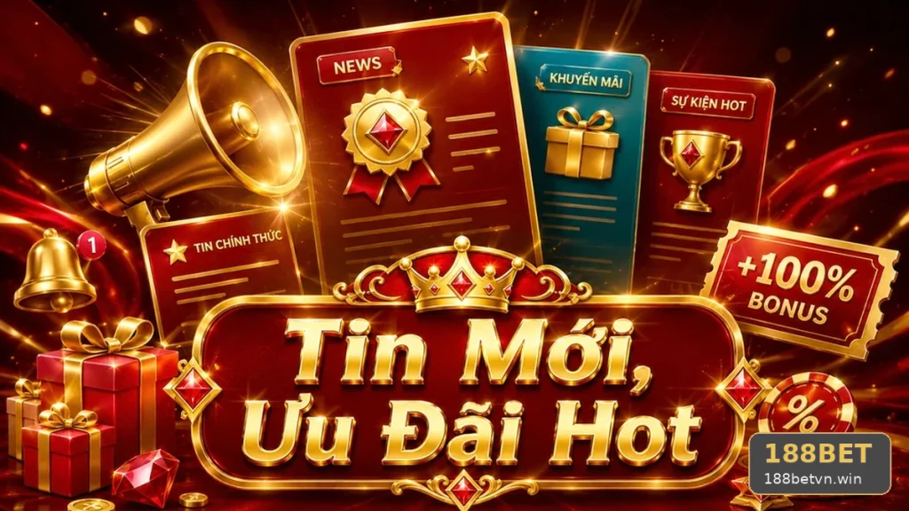 Khuyến Mãi 188BET Tại 188betvn.win: Dấu Hiệu Cần Kiểm Tra Trò Chơi Hợp Lệ, Trường Hợp Bị Loại Trừ Và Góc Kiểm Chứng Theo Tên Miền