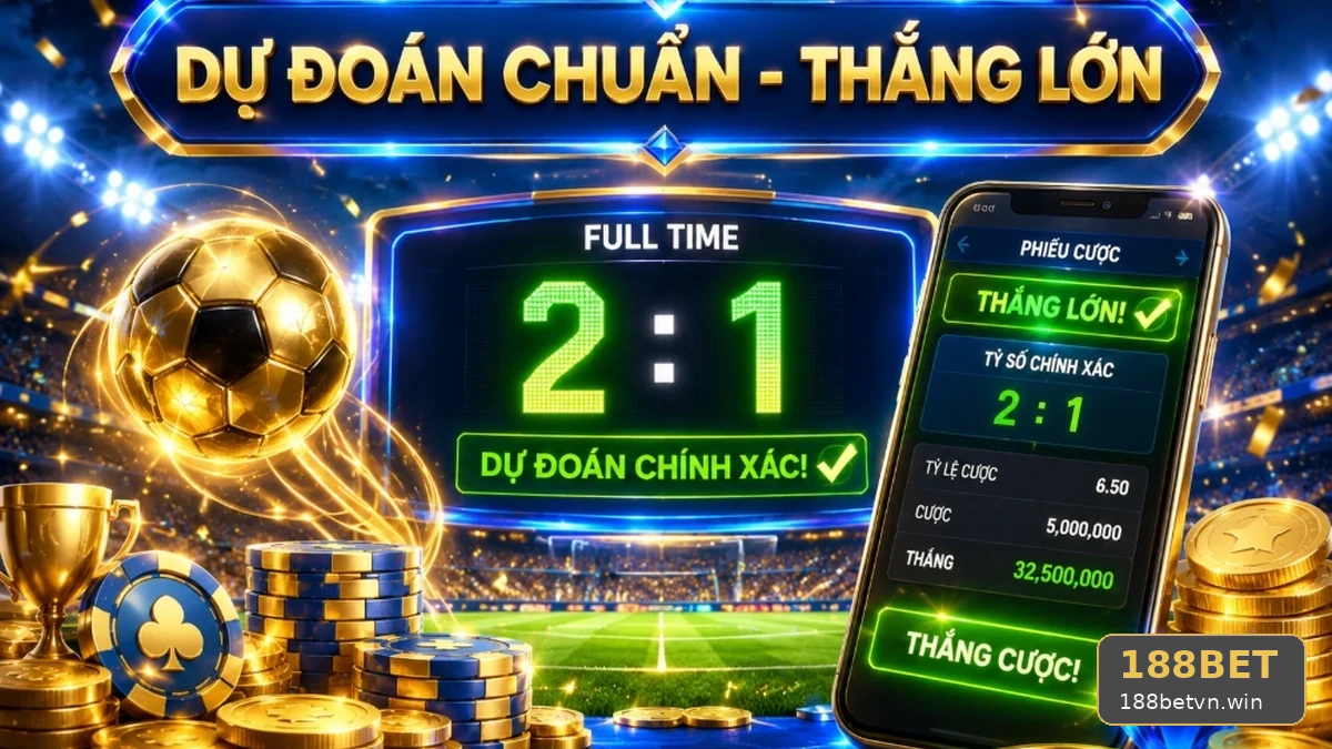 Minh họa khung viền đỏ hiển thị tỷ số bóng đá trực tuyến